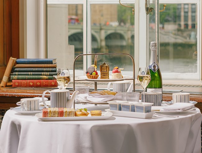 Free-Flowing Afternoon Tea with British Sparkling